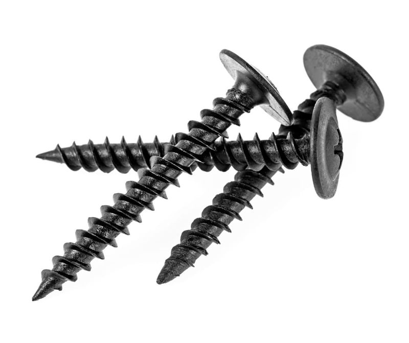 BCP Fasteners #8 x 1-1/4", 100 Qty Black Wood Screws - Phillips Modified Truss Head Wood Screw, Black Phosphate Coated Carbon Steel, Perfect for Wood-to-Wood & Thin Metal Fastening Projects BCP1080 - Image 3